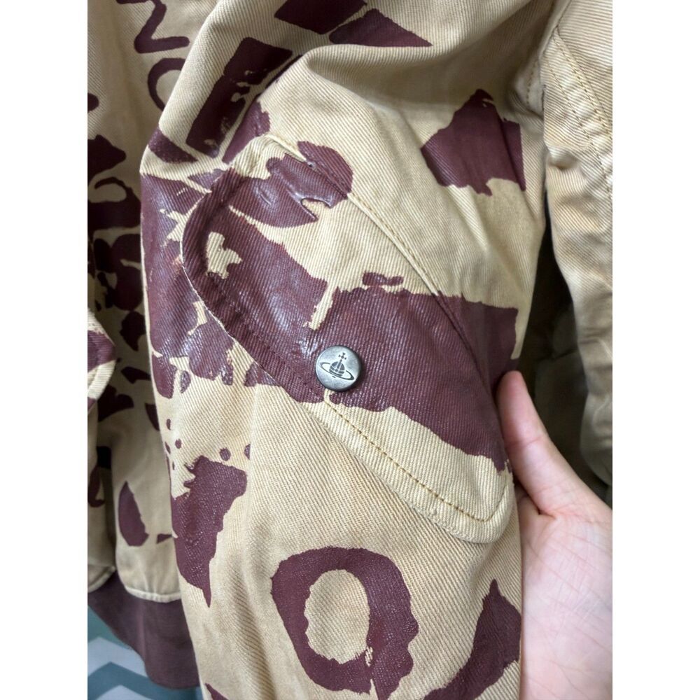 Vivienne Westwood X Lee Anglomania Zip Up Jacket - Gem